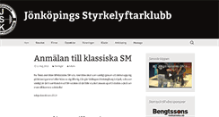 Desktop Screenshot of jonkoping-styrkelyft.com