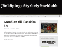 Tablet Screenshot of jonkoping-styrkelyft.com